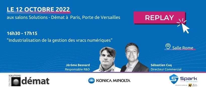 Conférence vrac numérique - salons Solutions 2022