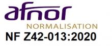 Afnor NF Z42-013:2013