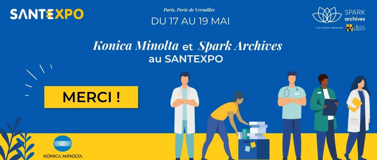 Spark Archives au salon SANTEXPO